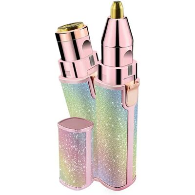 INF 2-in-1 Elektrischer Damenrasierer & Trimmer - USB Aufladbar, Multicolor INF 2-in-1 Elektrischer Damenrasierer & Trimmer - USB Aufladbar, Multicolor