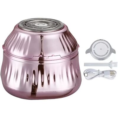 INF Wiederaufladbarer Damen-Epilierer kompatibel mit Full Body Haarentfernung - Wasserdichter kabelloser Lady Shaver für Beine, Rosa INF Wiederaufladbarer Damen-Epilierer kompatibel mit Full Body Haarentfernung - Wasserdichter kabelloser Lady Shaver für Beine, Rosa