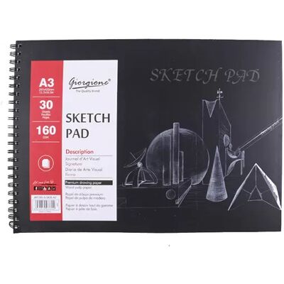 INF Skizzenbuch - Minimalistisches Hardcover-Zeichenblock A3 INF Skizzenbuch - Minimalistisches Hardcover-Zeichenblock A3