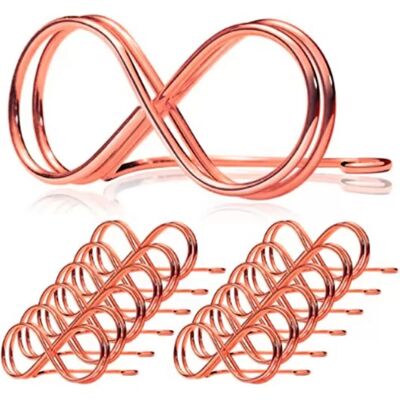 INF 8-Form Memo Clip Halter - Vielseitig für Büro, Zuhause & Veranstaltungen Roségold INF 8-Form Memo Clip Halter - Vielseitig für Büro, Zuhause & Veranstaltungen Roségold