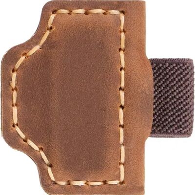 INF Premium Magnetischer Stiftclip aus Leder - Handgefertigter Stifthalter für Notizbücher und Planer Braun INF Premium Magnetischer Stiftclip aus Leder - Handgefertigter Stifthalter für Notizbücher und Planer Braun