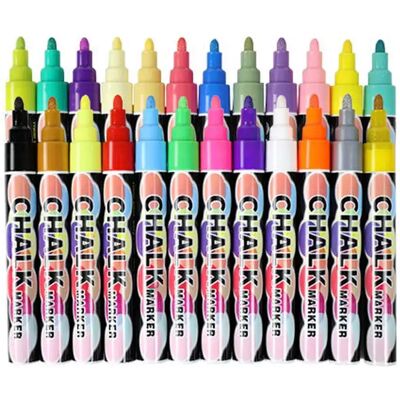 INF 24 fluoreszierende Marker – Abwischbar für LED-Tafeln & Displays INF 24 fluoreszierende Marker – Abwischbar für LED-Tafeln & Displays