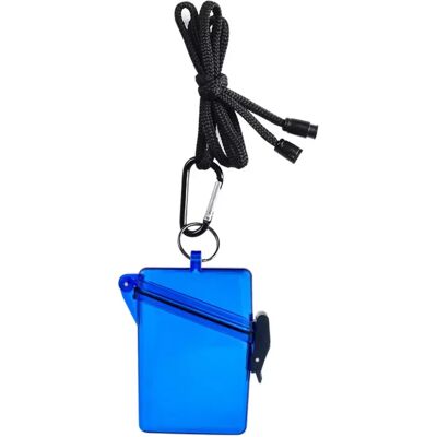 INF Schlankes, versiegeltes Zigarettenetui und Kartenhalter aus Acryl – Taschenformat Blau INF Schlankes, versiegeltes Zigarettenetui und Kartenhalter aus Acryl – Taschenformat Blau