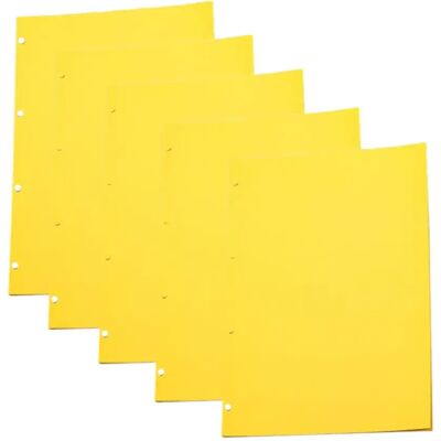 INF 5er-Pack farbige Nachfüllblätter A4, 15 Blatt, 180g Karton, beidseitig beschreibbar, durchschlagfrei, drucker- und für Gelb INF 5er-Pack farbige Nachfüllblätter A4, 15 Blatt, 180g Karton, beidseitig beschreibbar, durchschlagfrei, drucker- und für Gelb