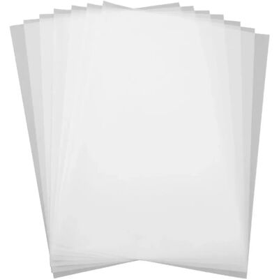 INF Transparentes Durchpauspapier - Schwefelsäurepapier A4/83G/50 Blatt, Weiß INF Transparentes Durchpauspapier - Schwefelsäurepapier A4/83G/50 Blatt, Weiß