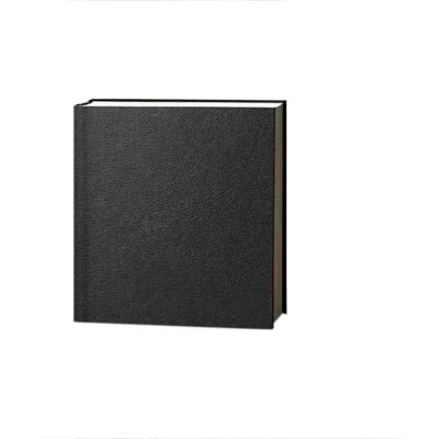 INF Quadratisches schwarzes Skizzenbuch – 16.5cm x 16.5cm, dickes Holzzellstoffpapier, 46 Seiten, tragbares Taschen-Skizzenpad INF Quadratisches schwarzes Skizzenbuch – 16.5cm x 16.5cm, dickes Holzzellstoffpapier, 46 Seiten, tragbares Taschen-Skizzenpad