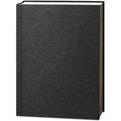 INF A6 Schwarzes Skizzenbuch – Tragbares Taschen-Skizzenbuch mit dickem Holzstoffpapier, 46 Blankoseiten für Bleistifte und INF A6 Schwarzes Skizzenbuch – Tragbares Taschen-Skizzenbuch mit dickem Holzstoffpapier, 46 Blankoseiten für Bleistifte und