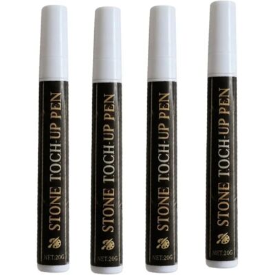 INF Acryl-Farb-Korrigierstifte (4er-Pack) – Verschiedene Spitzen, opake Metallic- und Pinselspitzen für Papier, Glas, Holz, INF Acryl-Farb-Korrigierstifte (4er-Pack) – Verschiedene Spitzen, opake Metallic- und Pinselspitzen für Papier, Glas, Holz,