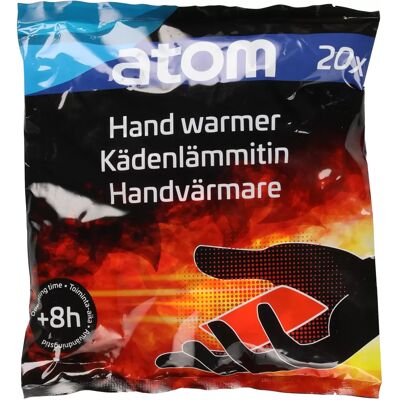 ATOM Handwärmer - 20 Stk - Über 8 Stunden Wärme - Winterzubehör ATOM Handwärmer - 20 Stk - Über 8 Stunden Wärme - Winterzubehör