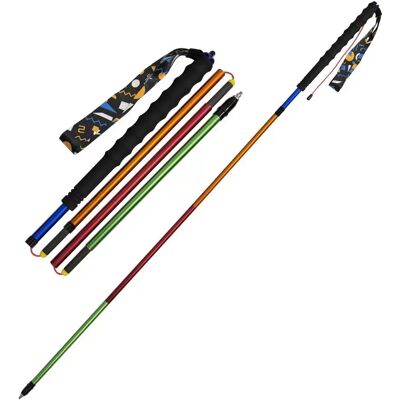 INF Faltbare Aluminium 7001 Trekkingstöcke - Leichte Wander- & Trailrunning-Stöcke INF Faltbare Aluminium 7001 Trekkingstöcke - Leichte Wander- & Trailrunning-Stöcke