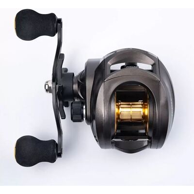 INF AK2000 Linkshänder Baitcasting Rolle mit Metallspule - 7.2:1 Übersetzung, 8kg Bremskraft INF AK2000 Linkshänder Baitcasting Rolle mit Metallspule - 7.2:1 Übersetzung, 8kg Bremskraft