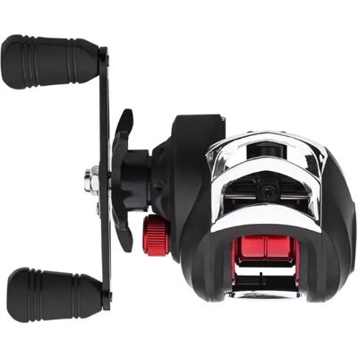 INF Rechtslauf Baitcasting-Rolle – Schwarz, Langwurf Anti-Backlash, 19-Achsen-Design, 12-stufige Magnetbremse, 7.2:1 Übersetzung INF Rechtslauf Baitcasting-Rolle – Schwarz, Langwurf Anti-Backlash, 19-Achsen-Design, 12-stufige Magnetbremse, 7.2:1 Übersetzung