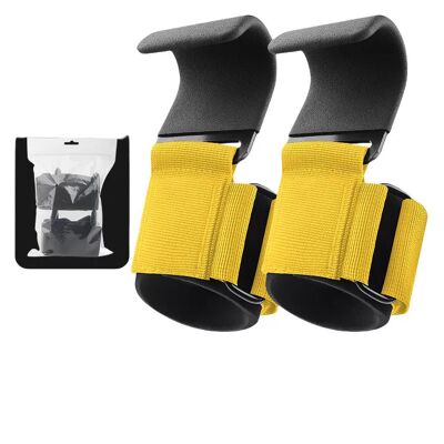 INF Verbesserte Hebegriffbänder für Klimmzüge - 2er-Pack Gelb INF Verbesserte Hebegriffbänder für Klimmzüge - 2er-Pack Gelb