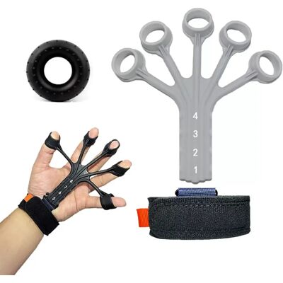 INF Finger Grip Strengthener - Handtrainer für Rehabilitation & Krafttraining INF Finger Grip Strengthener - Handtrainer für Rehabilitation & Krafttraining