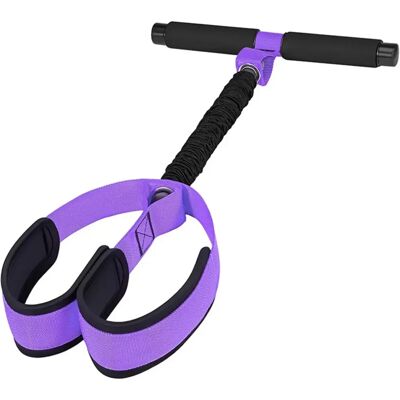 INF Fußpedal-Widerstandsband 75lb - Multifunktionales Heimtrainer für Beine & Bauch, Latex + Polyester, Mehrere Farben Violett INF Fußpedal-Widerstandsband 75lb - Multifunktionales Heimtrainer für Beine & Bauch, Latex + Polyester, Mehrere Farben Violett