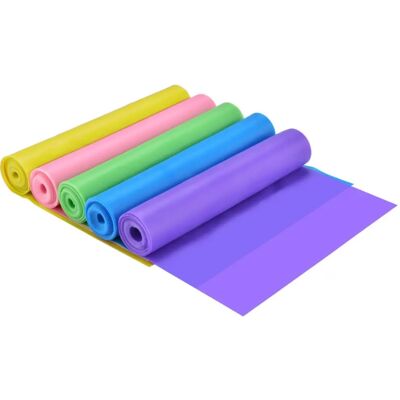 INF Yoga Widerstandsband 5er-Set - TPE Elastische Trainingsbänder, 1.5m/2m, Mehrfarbig 2 m INF Yoga Widerstandsband 5er-Set - TPE Elastische Trainingsbänder, 1.5m/2m, Mehrfarbig 2 m
