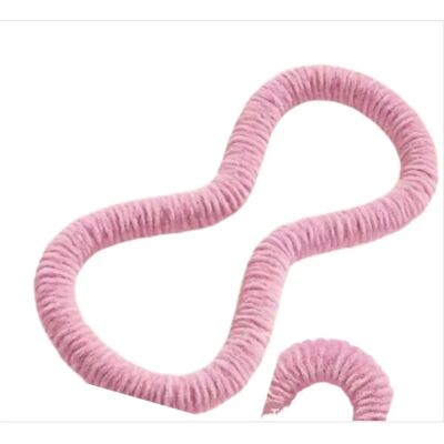 INF Weicher gewichteter Hula-Hoop - Stahlkern, stoffbezogen, 2,5kg wirksames Gewicht, faltbar, Anti-Quetsch-Design Rosa INF Weicher gewichteter Hula-Hoop - Stahlkern, stoffbezogen, 2,5kg wirksames Gewicht, faltbar, Anti-Quetsch-Design Rosa