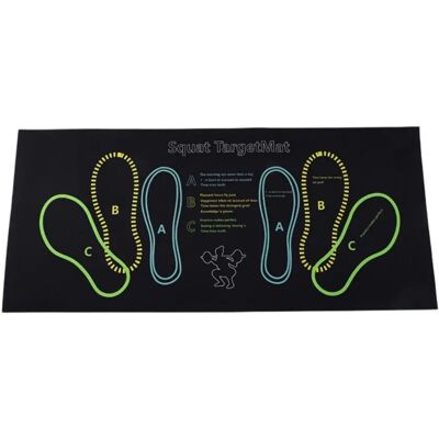 INF Multifunktionale Kniebeugen-Matte zur Gesäß- und Oberschenkel-Straffung - Tech Velvet, rutschfest 80cm x 35cm INF Multifunktionale Kniebeugen-Matte zur Gesäß- und Oberschenkel-Straffung - Tech Velvet, rutschfest 80cm x 35cm