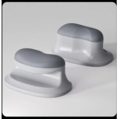 INF Ergonomisches Push-up-Trainingsset mit breiter stabiler Basis und Mehrpositions-Matte für Brusttraining zu Hause Grau INF Ergonomisches Push-up-Trainingsset mit breiter stabiler Basis und Mehrpositions-Matte für Brusttraining zu Hause Grau