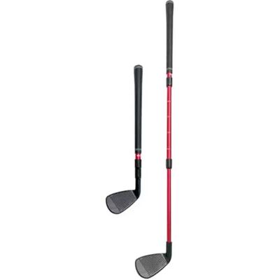 INF Teleskop Golfschläger 3-teilig Verstellbarer Chipping Putter Rot INF Teleskop Golfschläger 3-teilig Verstellbarer Chipping Putter Rot