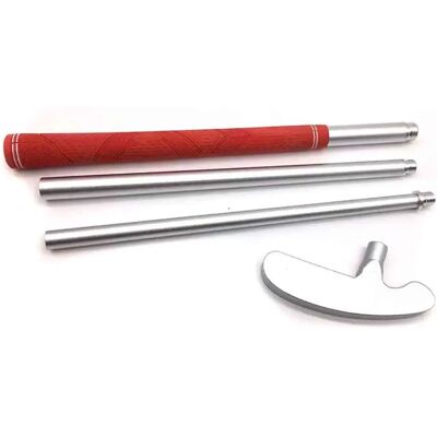 INF Tragbarer und verstellbarer Golf-Putter – beidhändig bedienbar, abnehmbares Design Rot INF Tragbarer und verstellbarer Golf-Putter – beidhändig bedienbar, abnehmbares Design Rot