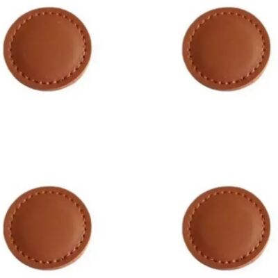 INF 4er-Pack magnetische PU Golfball-Positionierungszubehör - vielseitige Farben Braun INF 4er-Pack magnetische PU Golfball-Positionierungszubehör - vielseitige Farben Braun