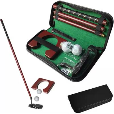 INF Tragbares Golf-Putting-Set – Dreiteiliges, abnehmbares Design für Reisen INF Tragbares Golf-Putting-Set – Dreiteiliges, abnehmbares Design für Reisen
