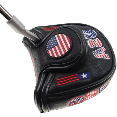 INF Semi-Circle Golf Putter Abdeckung – Premium PU Leder Kopfschutz Schwarz INF Semi-Circle Golf Putter Abdeckung – Premium PU Leder Kopfschutz Schwarz