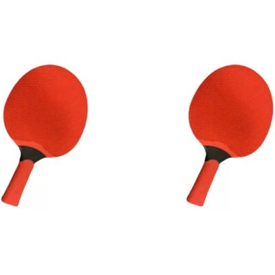 INF Tischtennisschläger-Set mit 2 Stück, leicht und komfortabel Rot INF Tischtennisschläger-Set mit 2 Stück, leicht und komfortabel Rot
