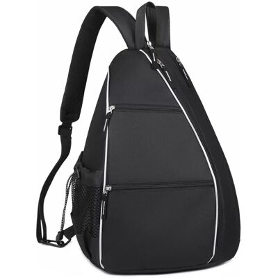 INF Vielseitige Schlägertasche für Outdoor-Sportarten – Tennis, Pickleball, Badminton Schwarz INF Vielseitige Schlägertasche für Outdoor-Sportarten – Tennis, Pickleball, Badminton Schwarz