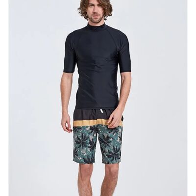 INF Kurzarm Quick-Dry Rash-Guard Top – UV-Schutz, Nylon-Spandex, leichtes Wetsuit-Shirt für Schwimmen und Wassersport XL Schwarz INF Kurzarm Quick-Dry Rash-Guard Top – UV-Schutz, Nylon-Spandex, leichtes Wetsuit-Shirt für Schwimmen und Wassersport XL Schwarz