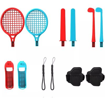 INF Nintendo Switch Zubehör für Sportspiele 12 Teile INF Nintendo Switch Zubehör für Sportspiele 12 Teile