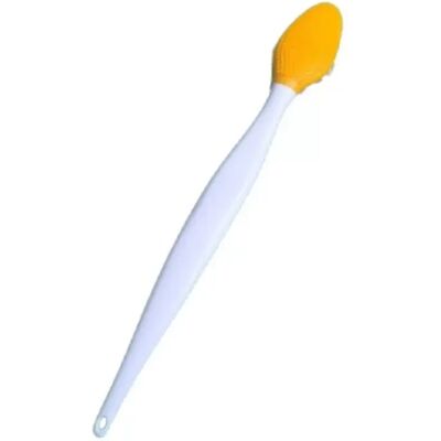 INF Silikon-Doppelbürste für Nase und Lippen – 10er-Pack, weicher Silikonkopf zur Mitesserentfernung und Gesichtsreinigung Gelb INF Silikon-Doppelbürste für Nase und Lippen – 10er-Pack, weicher Silikonkopf zur Mitesserentfernung und Gesichtsreinigung Gelb
