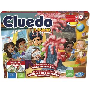 Hasbro GAMING Brettspiel Cluedo Junior 2 Spiele in 1 (DK/NO) Hasbro GAMING Brettspiel Cluedo Junior 2 Spiele in 1 (DK/NO)