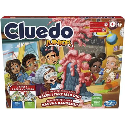 Hasbro GAMING Brettspiel Cluedo Junior 2 Spiele in 1 (SE/FI) Hasbro GAMING Brettspiel Cluedo Junior 2 Spiele in 1 (SE/FI)