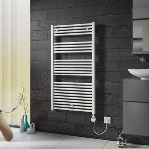 XIMAX Alpha 825mm x 500mm Elektrischer Badheizkörper - Weiß - Handtuchwärmer XIMAX Alpha 825mm x 500mm Elektrischer Badheizkörper - Weiß - Handtuchwärmer