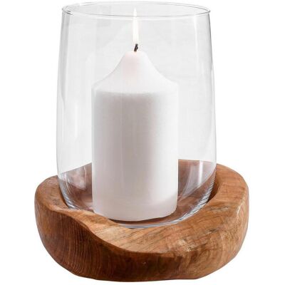 Leonardo Windlicht Toscana, Braun, Klar, Holz, Glas, Teakholz, 27 cm, Dekoration, Windlichter & Laternen, Windlichter Leonardo Windlicht Toscana, Braun, Klar, Holz, Glas, Teakholz, 27 cm, Dekoration, Windlichter & Laternen, Windlichter