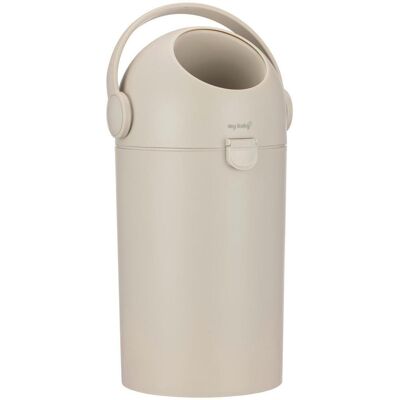 My Baby Lou Windeleimer, Beige, Kunststoff, 50 cm, mit Deckel, Pflegen, Wickeln, Windeleimer My Baby Lou Windeleimer, Beige, Kunststoff, 50 cm, mit Deckel, Pflegen, Wickeln, Windeleimer