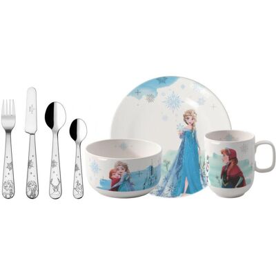 Villeroy & Boch Kindergeschirrset Disney Frozen, Mehrfarbig, Keramik, 7-teilig, Füttern, Kindergeschirr Villeroy & Boch Kindergeschirrset Disney Frozen, Mehrfarbig, Keramik, 7-teilig, Füttern, Kindergeschirr