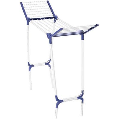 Leifheit Wäscheständer Pegasus 81720, Blau, Weiß, Metall, Kunststoff, 44x93x85 cm, klappbar, platzsparend, Haushaltsreinigung, Wäschepflege, Wäscheständer Leifheit Wäscheständer Pegasus 81720, Blau, Weiß, Metall, Kunststoff, 44x93x85 cm, klappbar, platzsparend, Haushaltsreinigung, Wäschepflege, Wäscheständer