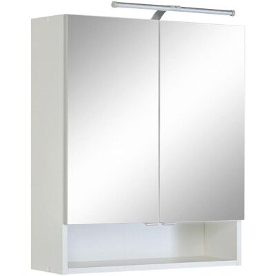Held Spiegelschrank, Weiß, Holzwerkstoff, 1 Fächer, einzeln stellbar, 60x71x20 cm, individuell planbar, Badezimmer, Badezimmerspiegel, Spiegelschränke Held Spiegelschrank, Weiß, Holzwerkstoff, 1 Fächer, einzeln stellbar, 60x71x20 cm, individuell planbar, Badezimmer, Badezimmerspiegel, Spiegelschränke