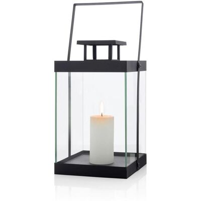 Blomus Laterne Finca, Schwarz, Metall, rechteckig, 20.5x46x21 cm, Glaseinsatz, Dekoration, Windlichter & Laternen, Laternen Blomus Laterne Finca, Schwarz, Metall, rechteckig, 20.5x46x21 cm, Glaseinsatz, Dekoration, Windlichter & Laternen, Laternen