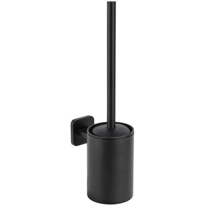 Wenko Wc-Bürstengarnitur Porto Matt, Schwarz, Metall, 9x13.5x37 cm, Badezimmer, WC Ausstattung, WC Bürstengarnituren Wenko Wc-Bürstengarnitur Porto Matt, Schwarz, Metall, 9x13.5x37 cm, Badezimmer, WC Ausstattung, WC Bürstengarnituren