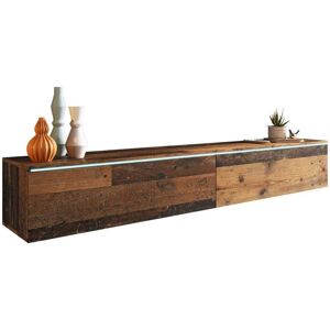P & B Lowboard D180, Alteiche, Kunststoff, kaltweiß, 180x30x33 cm, Fsc, Made in EU, stehend, hängend, Beleuchtung, in verschiedenen Holzdekoren erhältlich, Wohnzimmer, Wohnzimmer-Sets & Serien, Lowboards, Lowboards stehend P & B Lowboard D180, Alteiche, Kunststoff, kaltweiß, 180x30x33 cm, Fsc, Made in EU, stehend, hängend, Beleuchtung, in verschiedenen Holzdekoren erhältlich, Wohnzimmer, Wohnzimmer-Sets & Serien, Lowboards, Lowboards stehend
