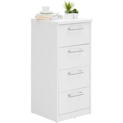Xora Weiße Kommode - 38x84x36 cm Xora Weiße Kommode - 38x84x36 cm
