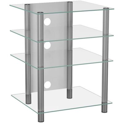 Mid.you Phonotisch, Klar, Silber, Metall, Glas, rechteckig, 54x70x47 cm, Kabelkanal, Kinder- & Jugendzimmer, Jugendmöbel, Phonomöbel Mid.you Phonotisch, Klar, Silber, Metall, Glas, rechteckig, 54x70x47 cm, Kabelkanal, Kinder- & Jugendzimmer, Jugendmöbel, Phonomöbel
