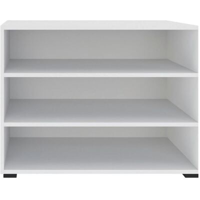 Homin Modell: POLC Weiß Dekor Regal - 91x67x40 cm Homin Modell: POLC Weiß Dekor Regal - 91x67x40 cm