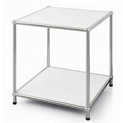 Floordirekt Regal Concept Epure Mk-012, Weiß, Metall, 40x46x40 cm, stehend, Wohnzimmer, Regale, Bücherregale Floordirekt Regal Concept Epure Mk-012, Weiß, Metall, 40x46x40 cm, stehend, Wohnzimmer, Regale, Bücherregale