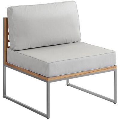 Ambia Garden Loungesessel Teak, Edelstahl, Holz, Textil, Teakholz, Hartholz, Füllung: Polyester, 67x71x70 cm, Loungemöbel, Loungesessel Ambia Garden Loungesessel Teak, Edelstahl, Holz, Textil, Teakholz, Hartholz, Füllung: Polyester, 67x71x70 cm, Loungemöbel, Loungesessel