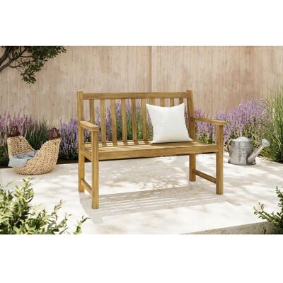 Ambia Garden Gartenbank, Akazie, Holz, Akazie, vollmassiv, 2-Sitzer, 120x90x61 cm, FSC 100%, Gartenmöbel, Gartenbänke Ambia Garden Gartenbank, Akazie, Holz, Akazie, vollmassiv, 2-Sitzer, 120x90x61 cm, FSC 100%, Gartenmöbel, Gartenbänke